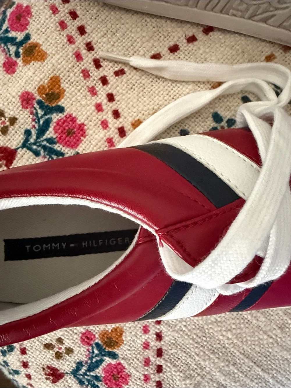 Tommy Hilfiger bold red